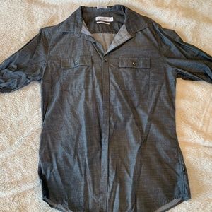 Calvin Klein Slim Fit Casual Dress Shirt